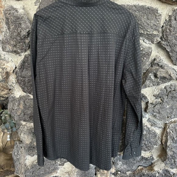 Carbon 2 Cobalt Shirt Mens Sz XL Textured 100% Cotton Button-Up - Picture 5 of 10